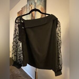 NWOT SHEIN Black Holiday Top